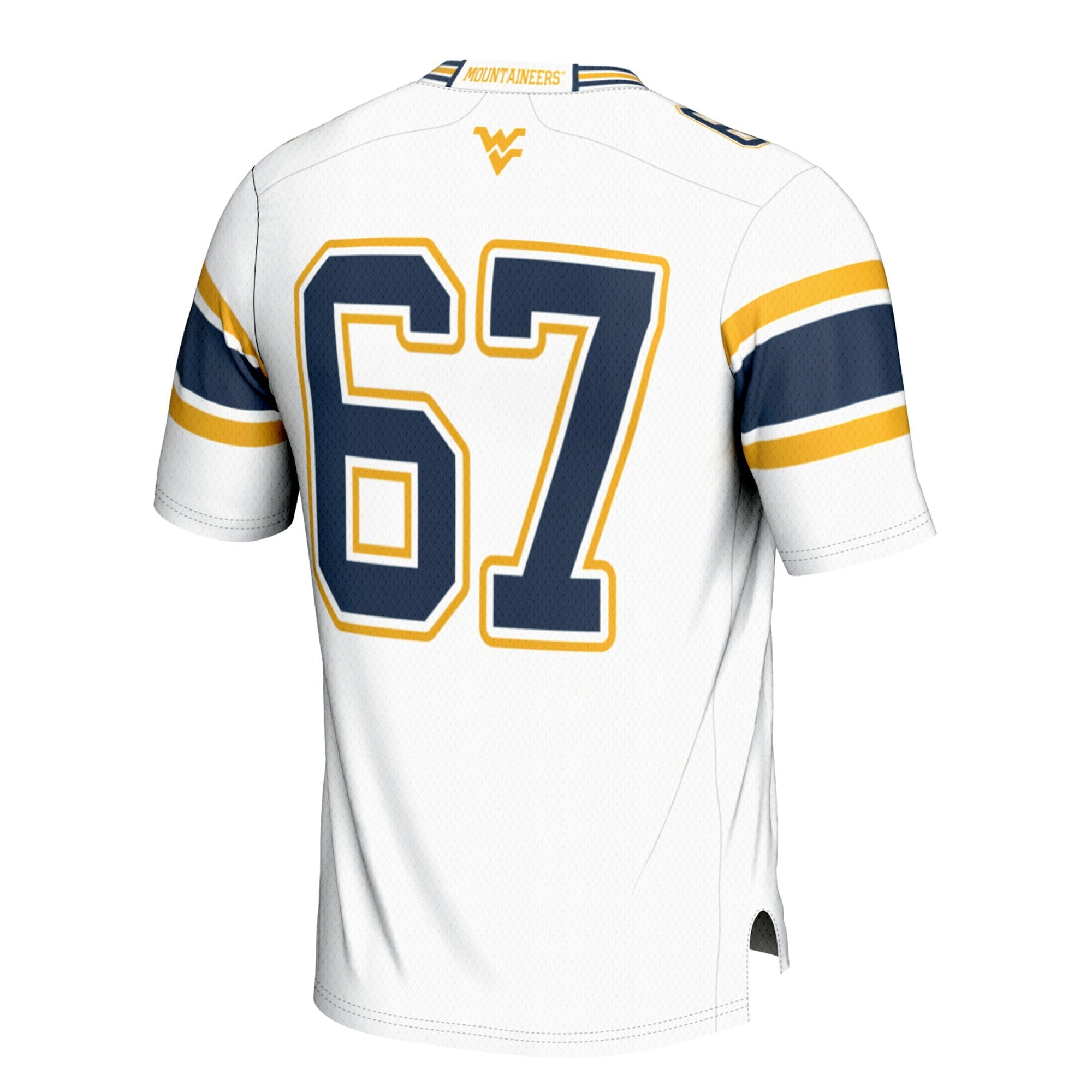 GameDay Greats #1 White West Virginia Mountaineers Football Jersey