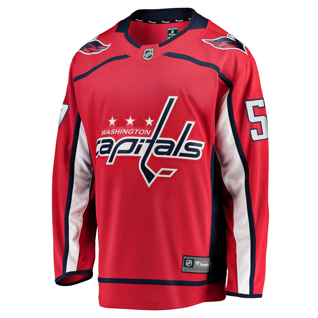 Washington Capitals Trevor van Riemsdyk Fanatics Red Home Breakaway Jersey