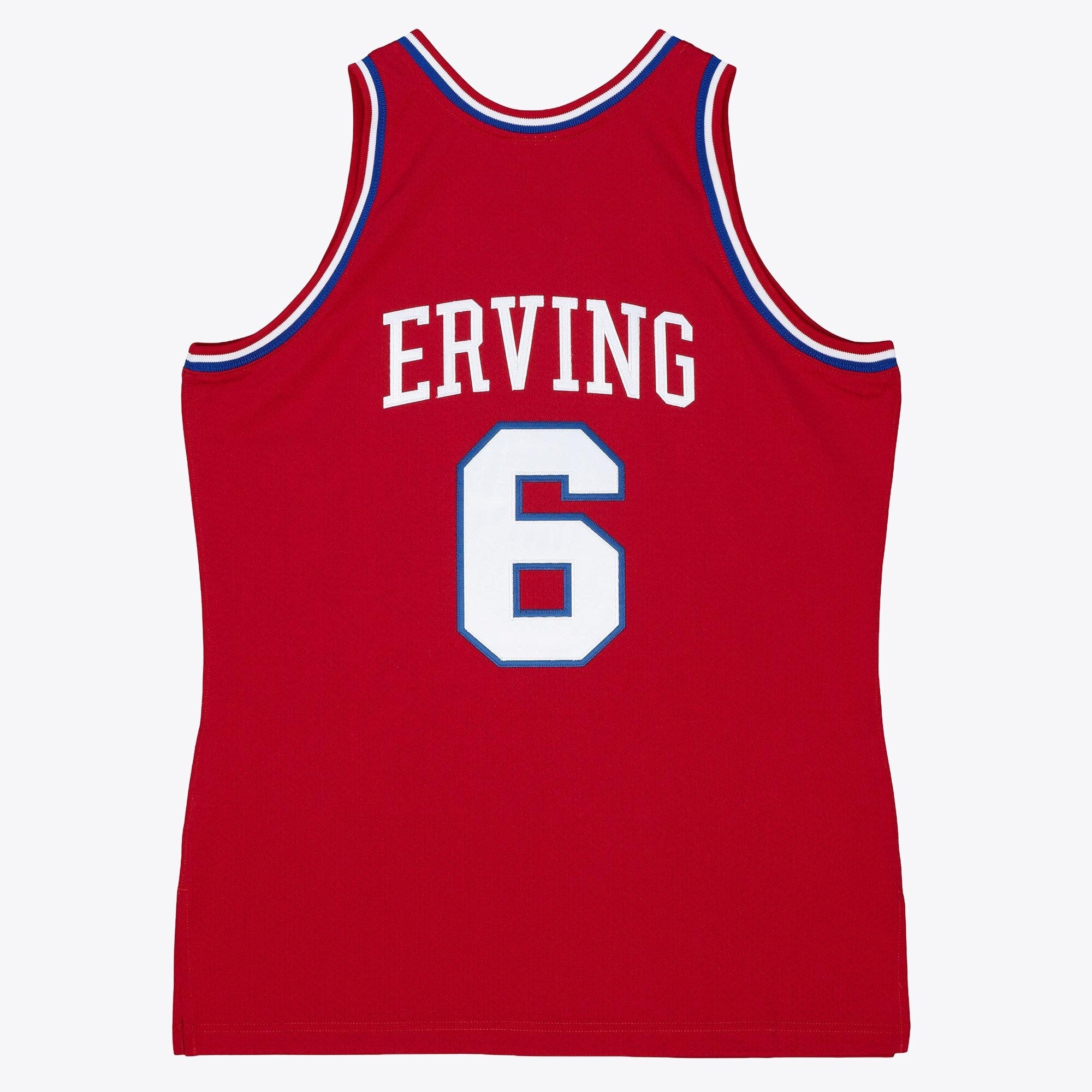 Philadelphia 76ers Mitchell & Ness Julius Erving 82-83 Authentic Road Jersey - Scarlet