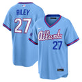 Atlanta Braves Austin Riley Nike Powder Blue 2026 City Connect Stadium Jersey