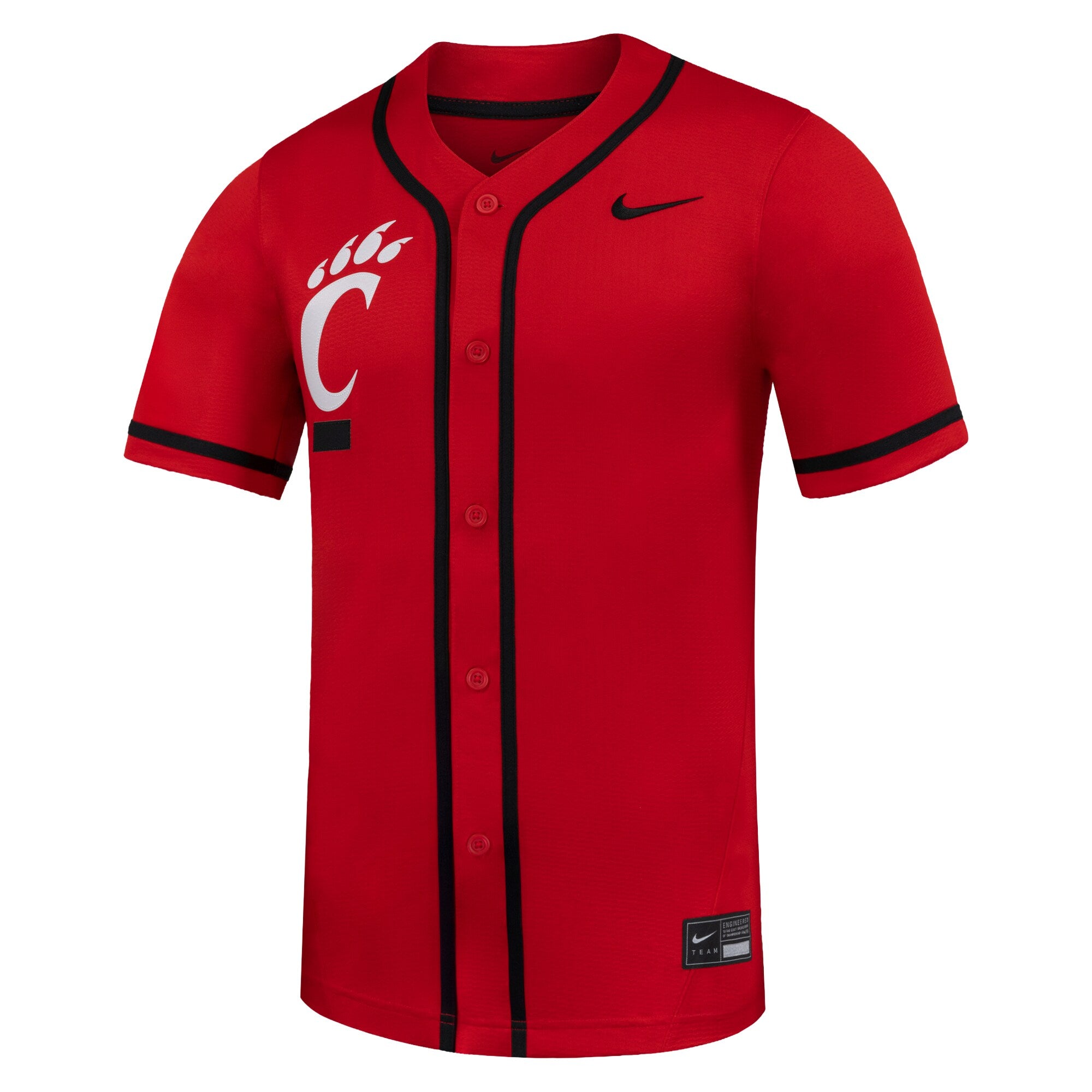 Nike Red Cincinnati Bearcats Replica Baseball Jersey
