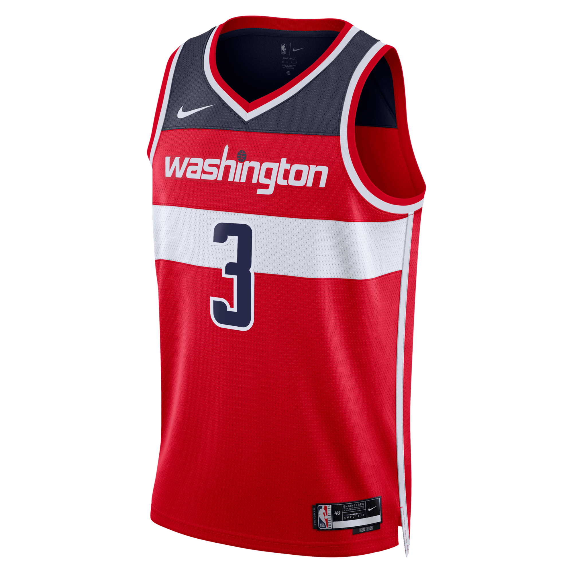 Washington Wizards Nike Icon Edition Swingman Jersey - Red - Trae Young