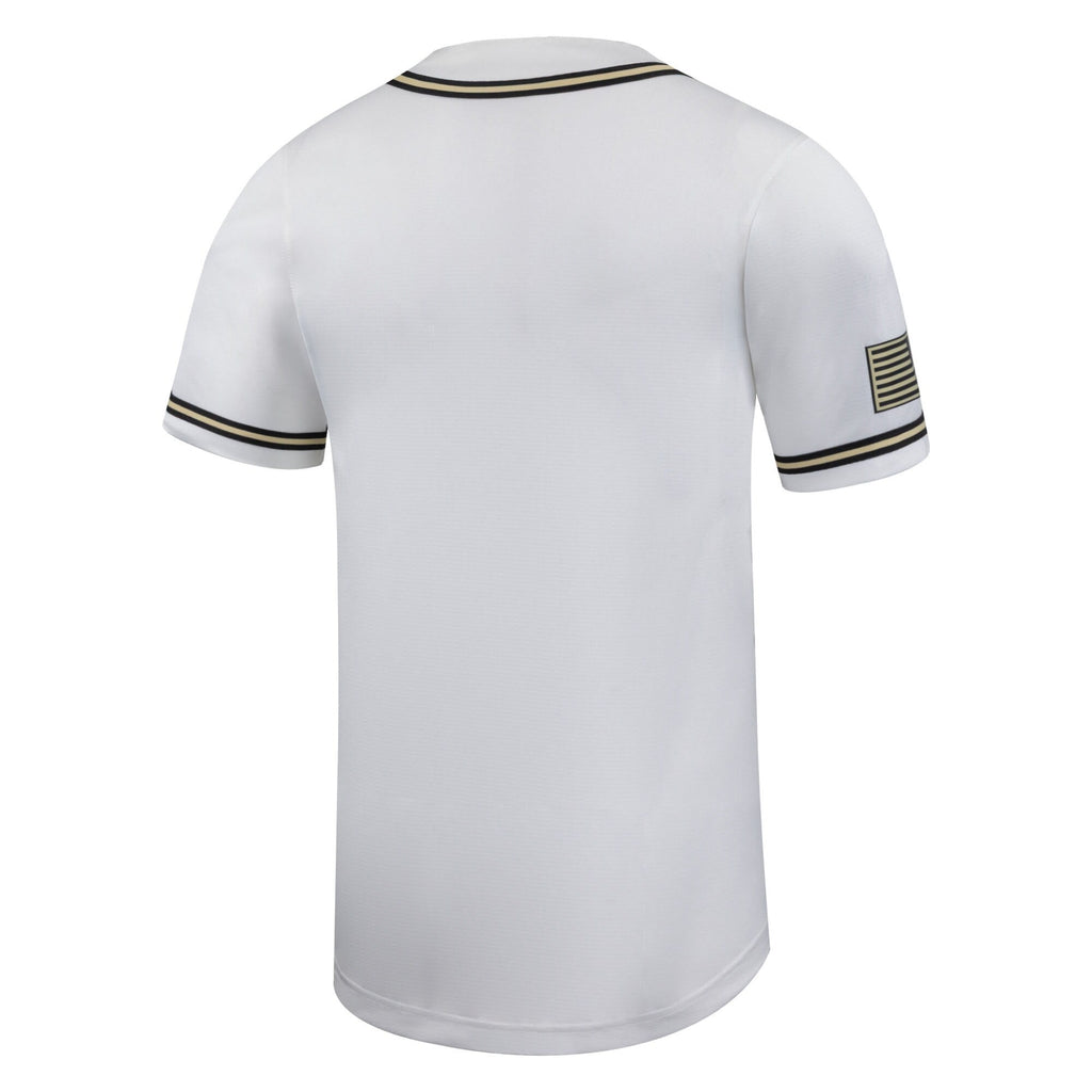 Nike White Army Black Knights Replica Baseball Jersey