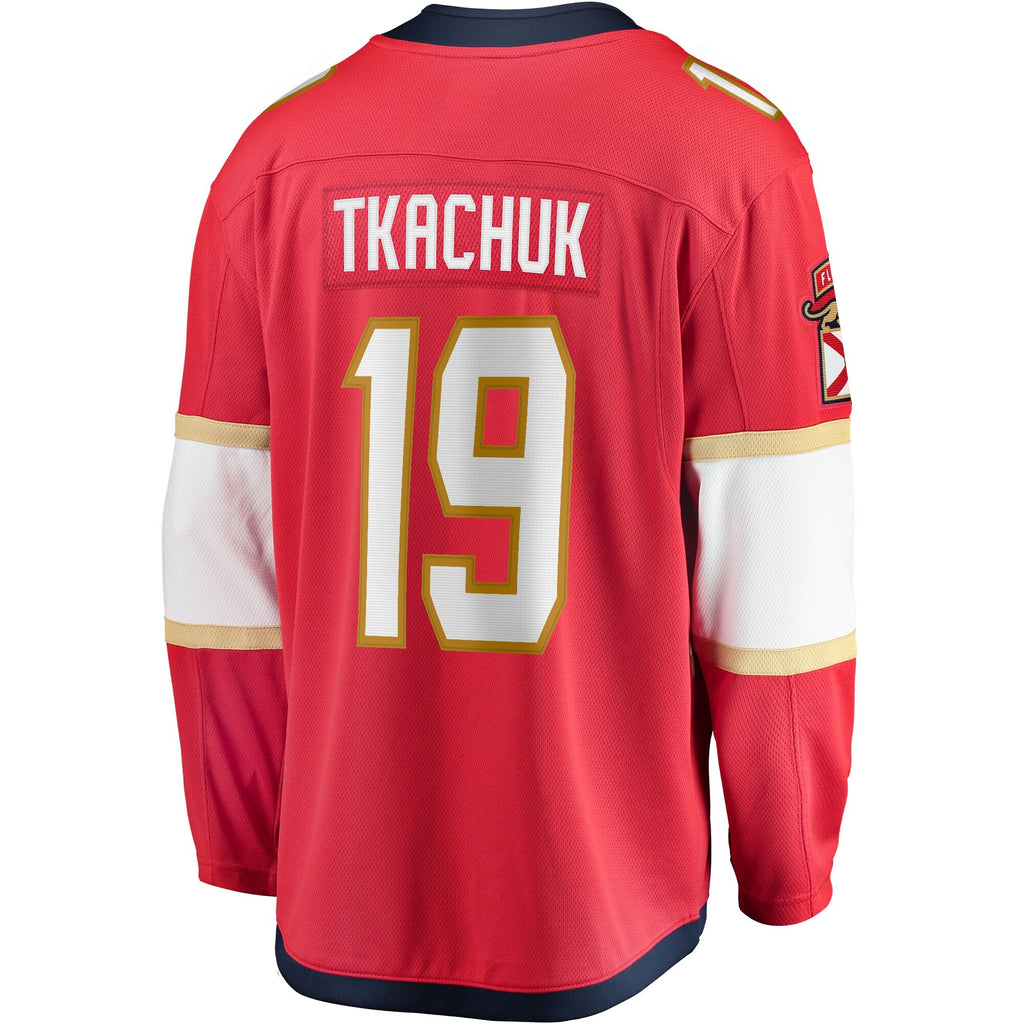 Florida Panthers Matthew Tkachuk Fanatics Red Home Breakaway Player Jersey