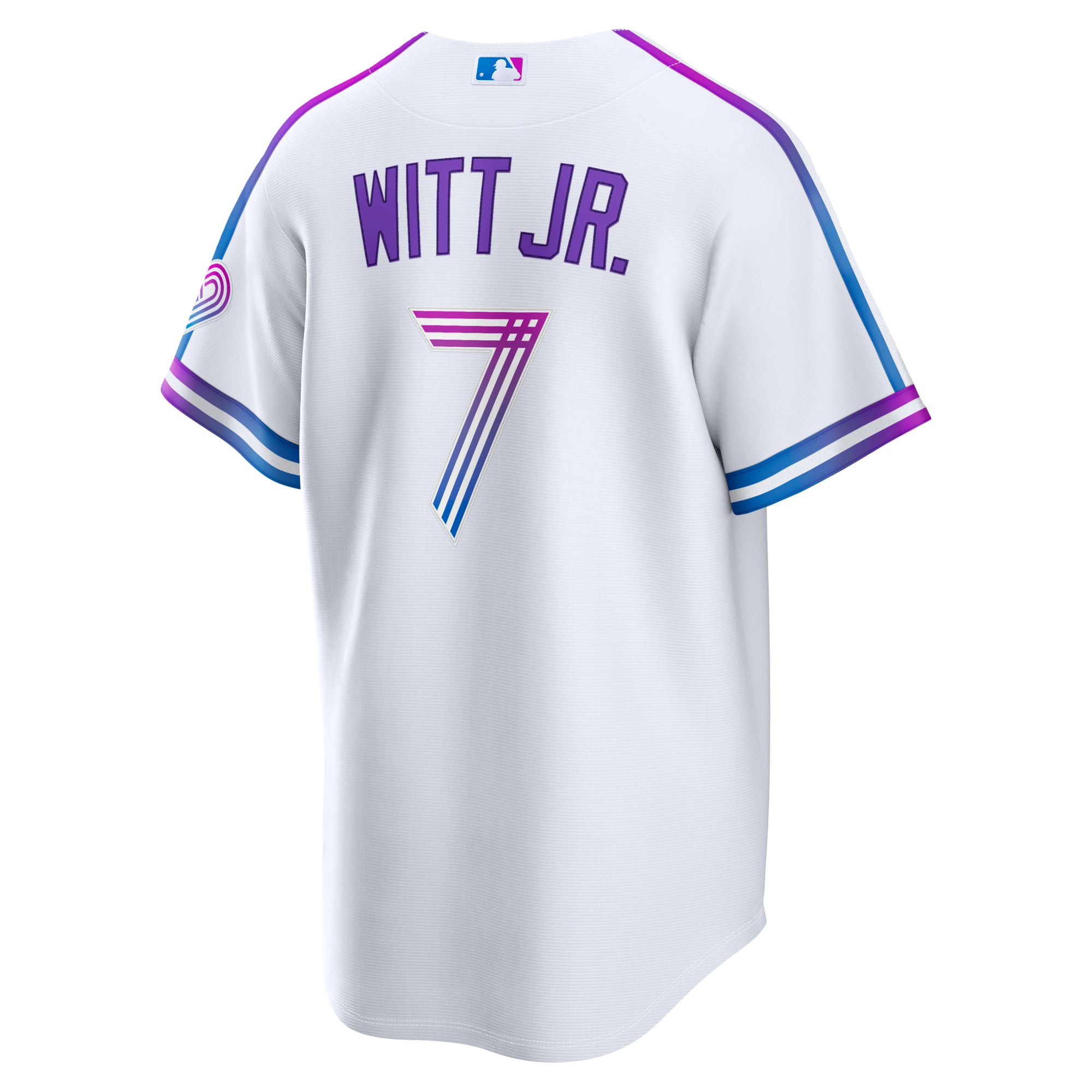 Kansas City Royals Bobby Witt Jr. Nike White 2026 City Connect Stadium Jersey