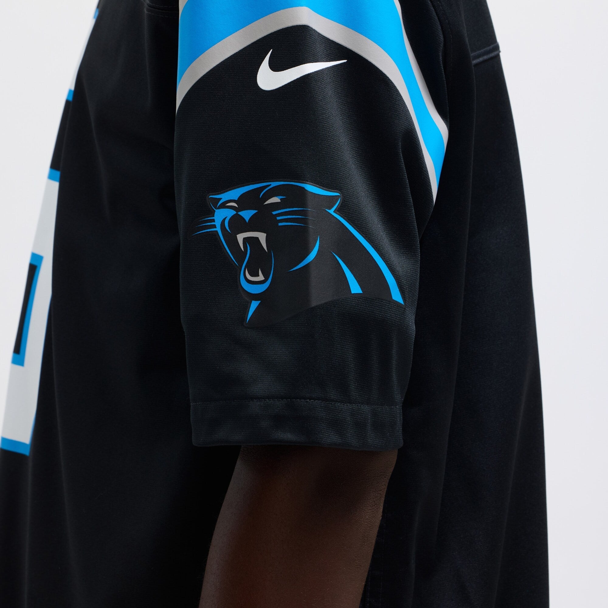 Carolina Panthers Bryce Young Nike Black Team Game Jersey