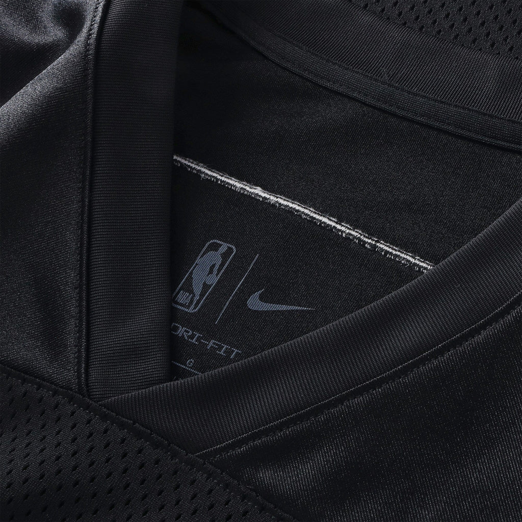 Los Angeles Lakers Nike Courtside Football Jersey - Black -