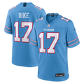 Tennessee Titans Chimere Dike Nike Light Blue Team Game Jersey