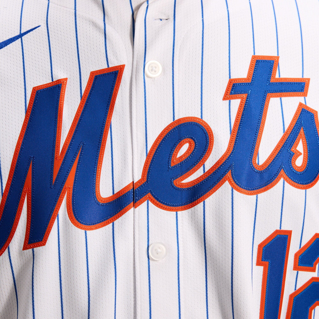 New York Mets Francisco Lindor Nike White Home Limited Jersey