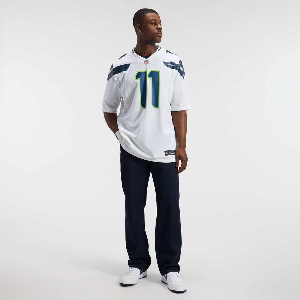 Seattle Seahawks Jaxon Smith-Njigba Nike White Game Jersey
