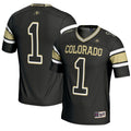 GameDay Greats #1 Black Colorado Buffaloes Endzone Football Jersey