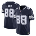 Dallas Cowboys CeeDee Lamb Nike Navy Vapor F.U.S.E. Limited Jersey