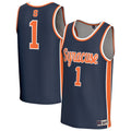 GameDay Greats Navy Syracuse Orange Lightweight Collegiate Basketball Fashion Jersey