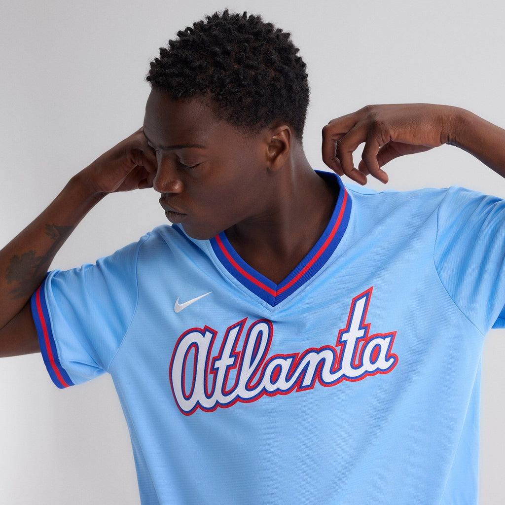 Atlanta Braves Nike Powder Blue 2026 City Connect Stadium Jersey