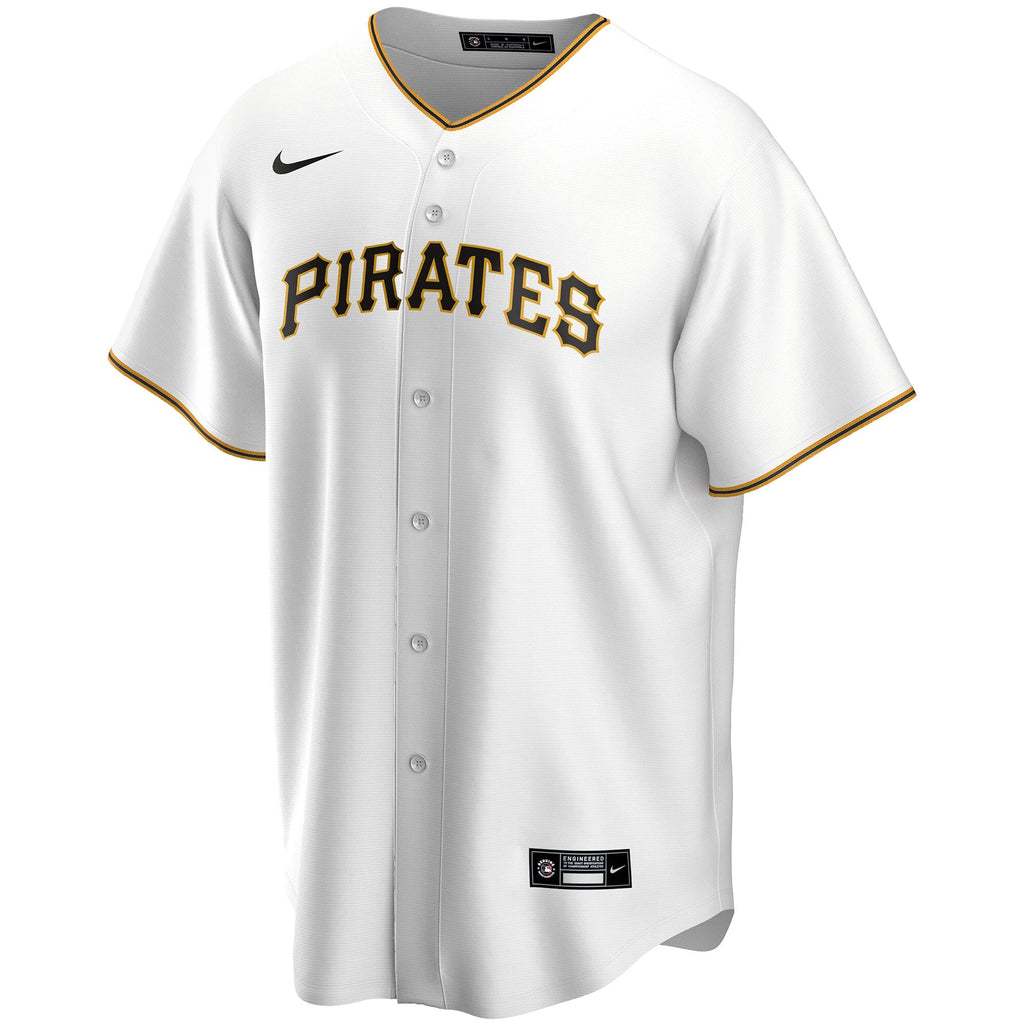 Pittsburgh Pirates Nike White Home Replica Custom Jersey