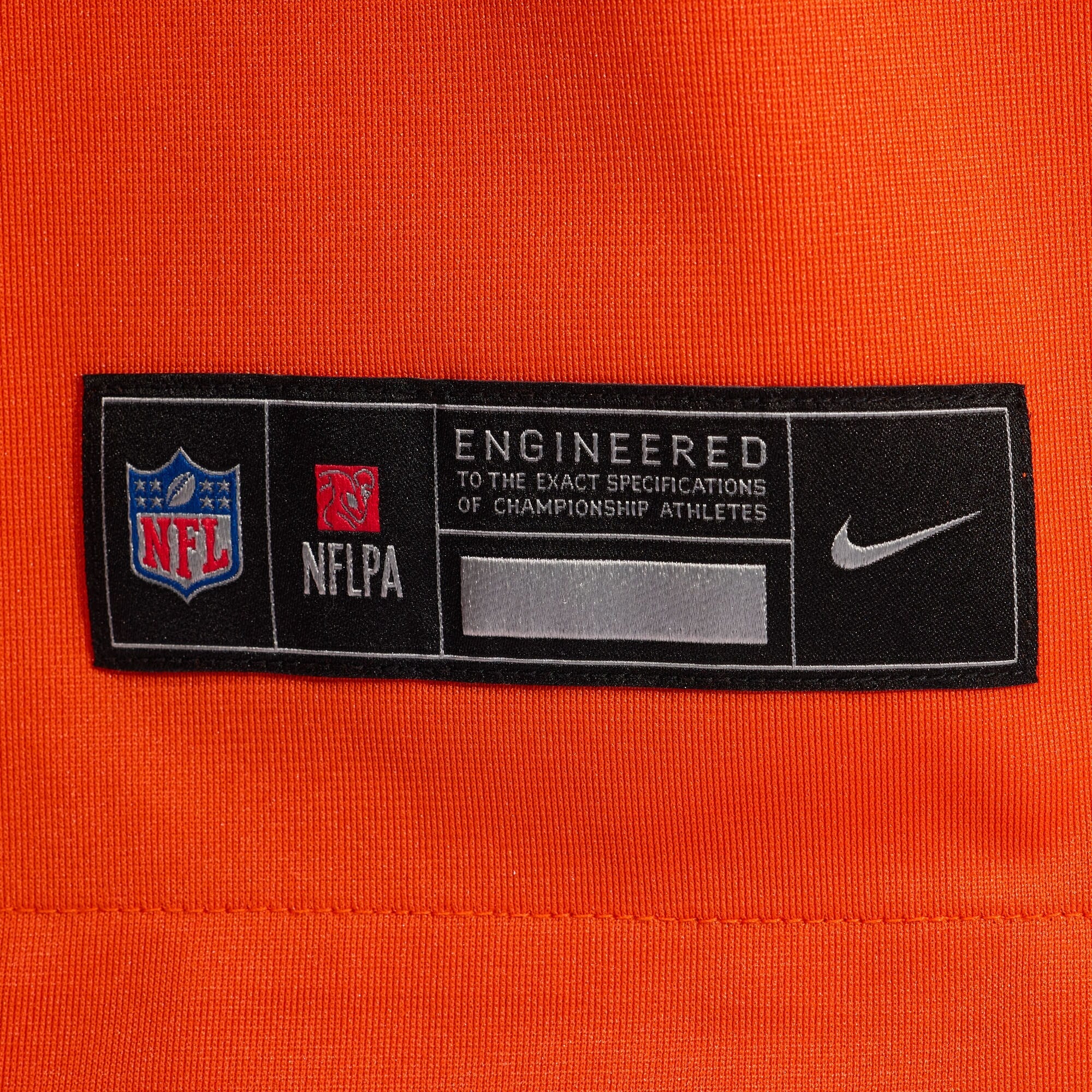 Cincinnati Bengals Nike Orange Alternate Game Custom Jersey