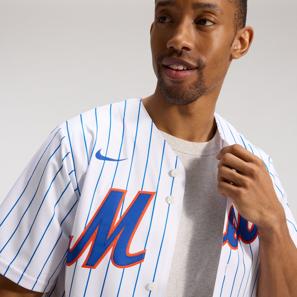New York Mets Nike White Home Replica Player Jersey