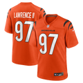 Cincinnati Bengals Dexter Lawrence II Nike Orange Game Jersey