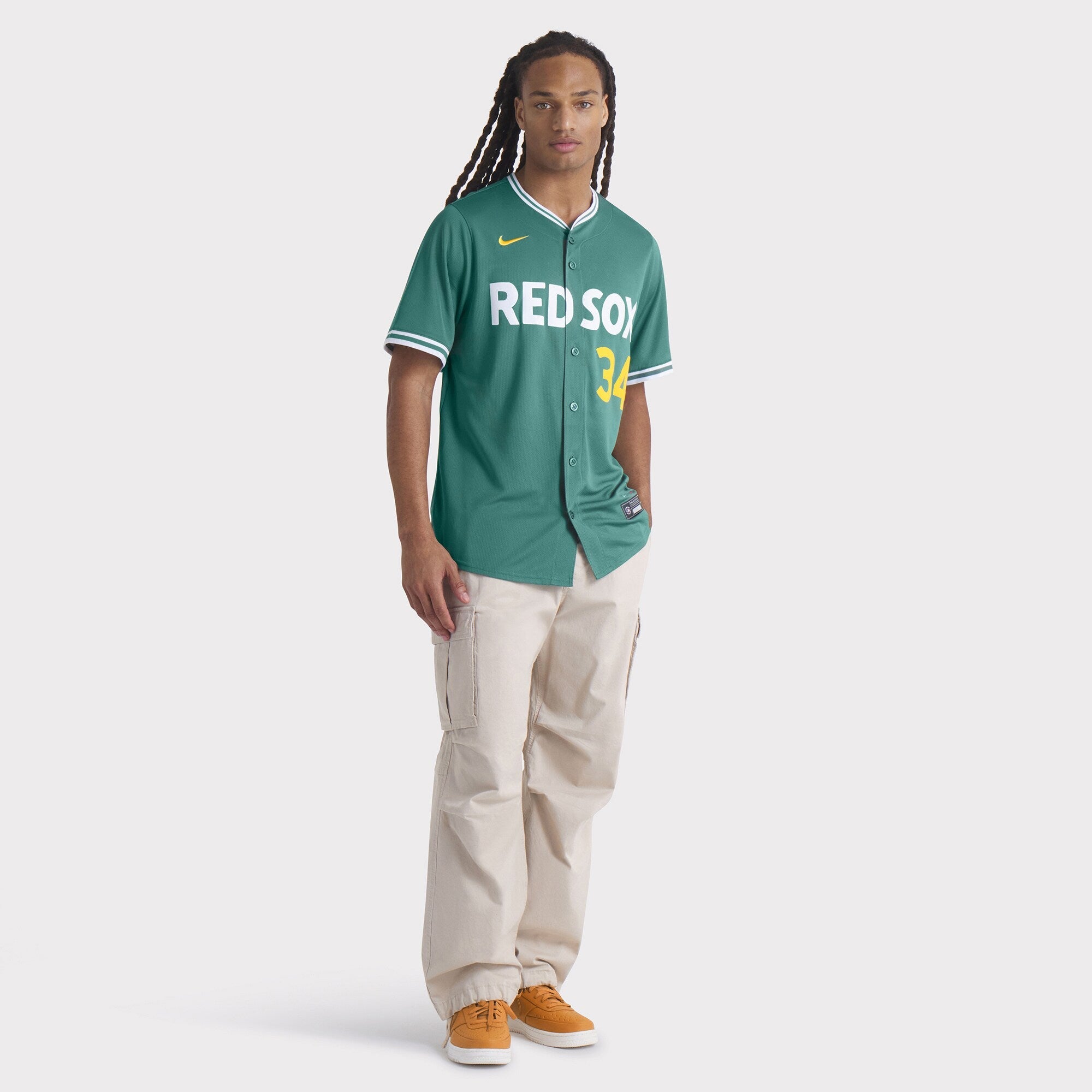 Boston Red Sox David Ortiz Nike Green 2025 City Connect Limited Retired Player Jersey