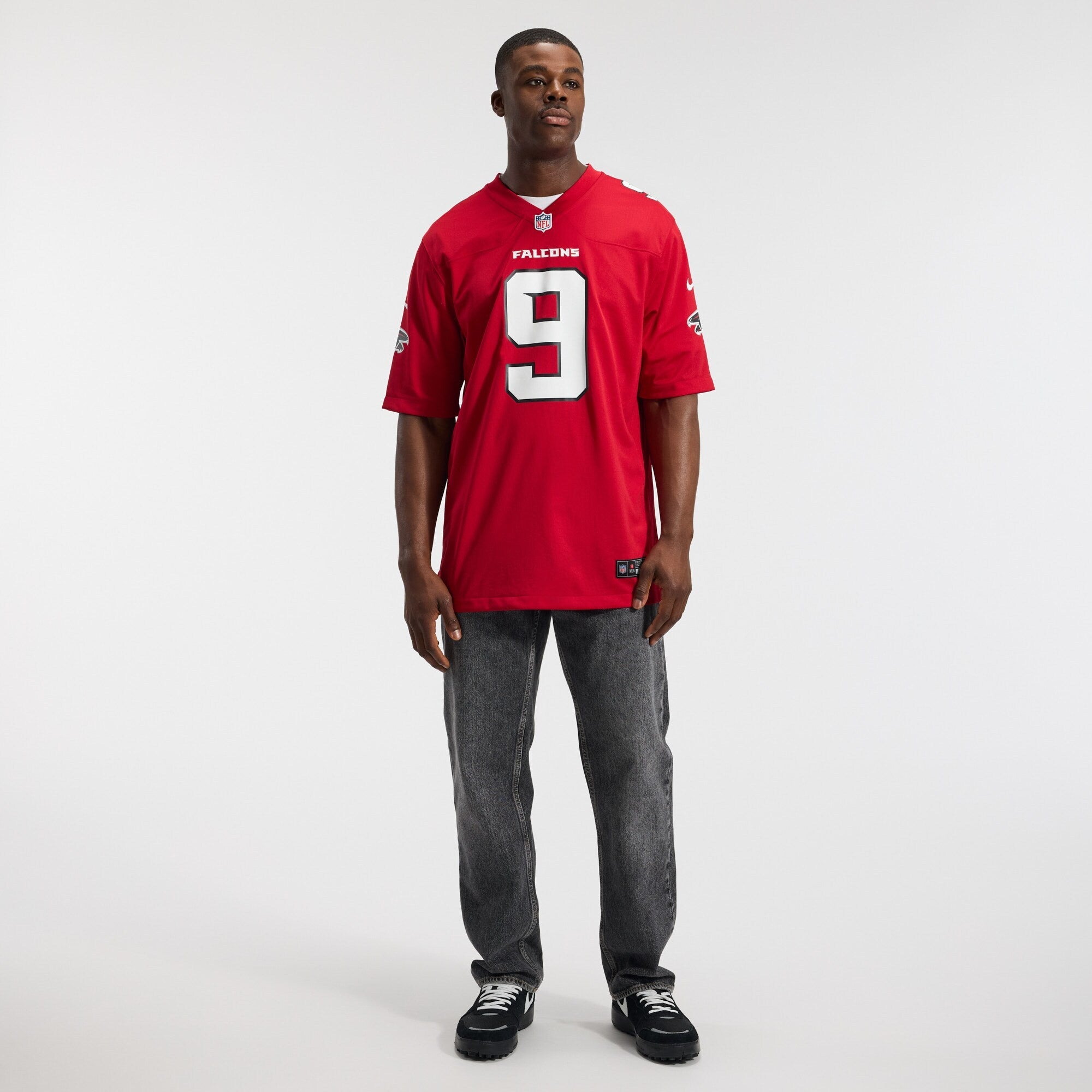 Atlanta Falcons Michael Penix Jr. Nike Red Game Jersey