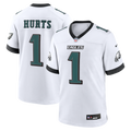 Philadelphia Eagles Jalen Hurts Nike White Game Jersey