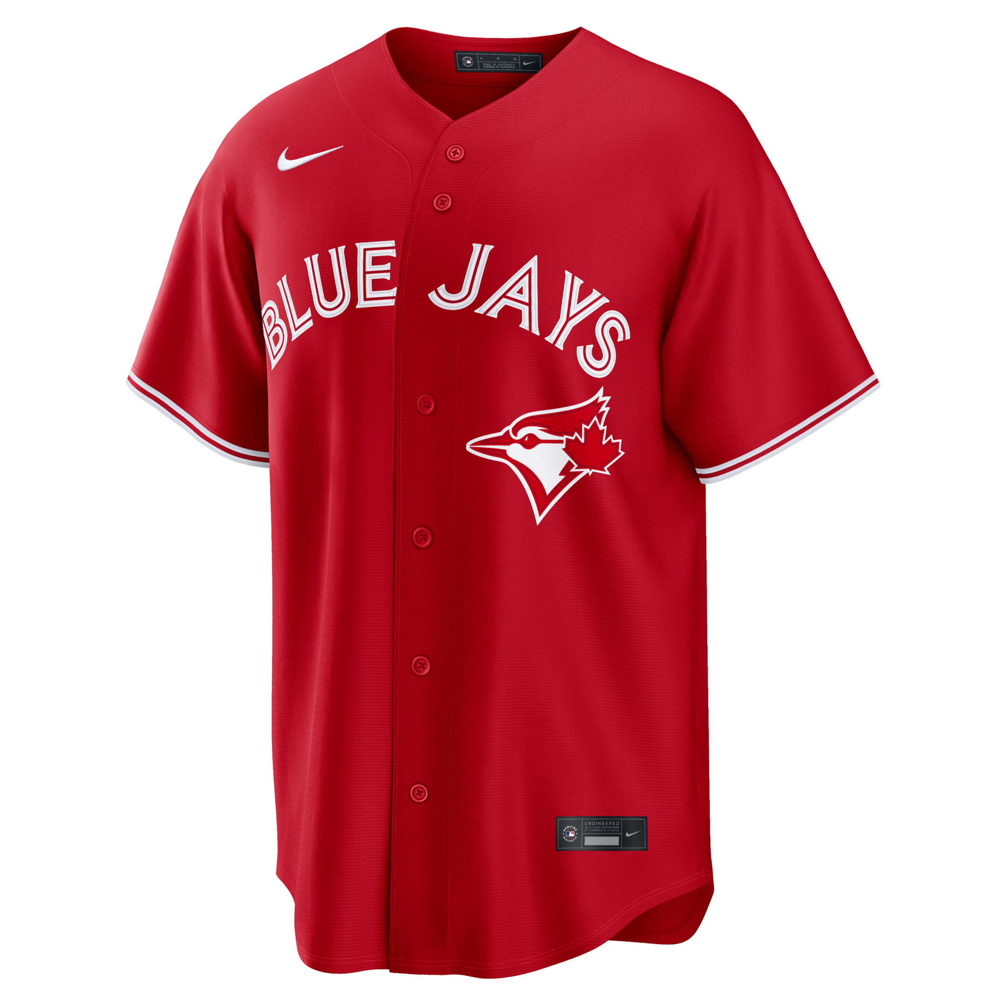 Toronto Blue Jays Nike Red Canada Day Replica Jersey