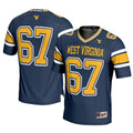 GameDay Greats #1 Navy West Virginia Mountaineers Football Jersey
