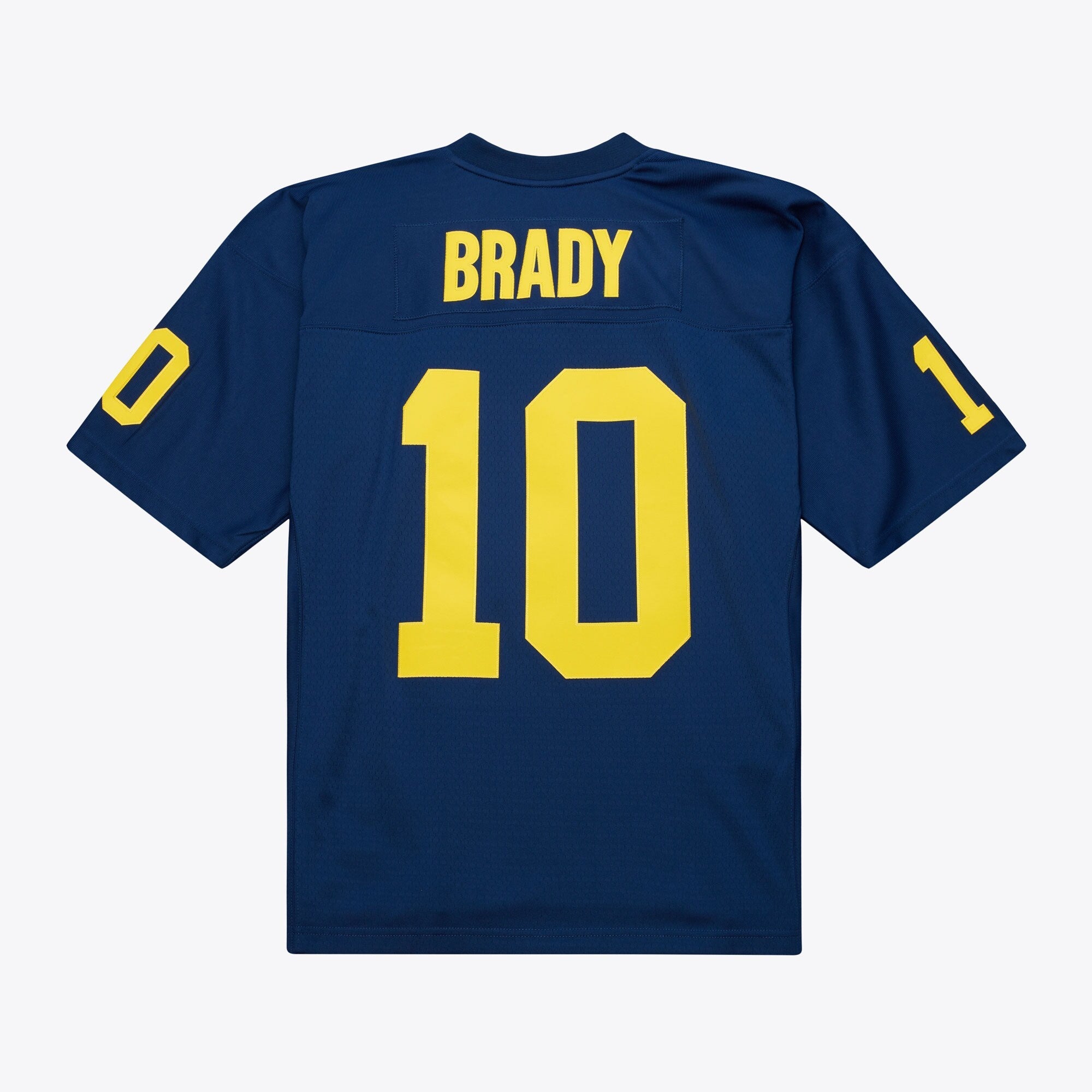 Mitchell & Ness Tom Brady Navy Michigan Wolverines 1999 College Vault Jersey
