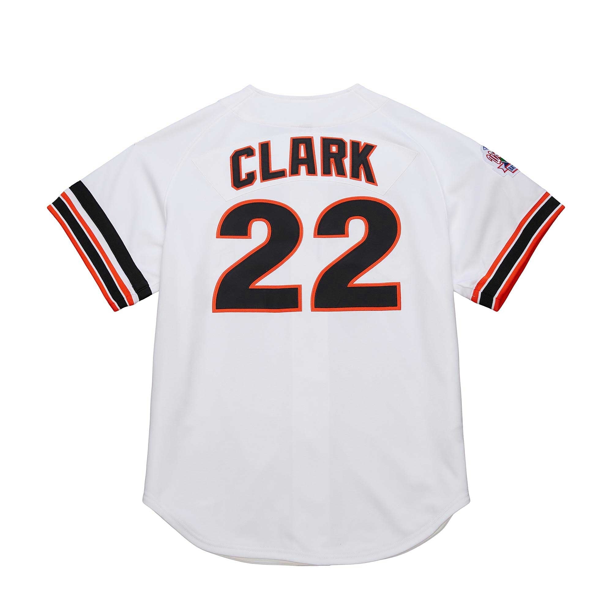 San Francisco Giants Will Clark Mitchell & Ness White Cooperstown Collection 1989 Authentic Jersey