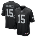 Las Vegas Raiders Fernando Mendoza Nike Black 2026 NFL Draft First Round Pick No. 1 Team Game Jersey