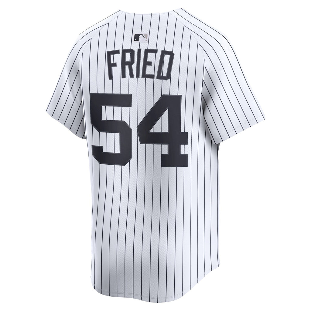 New York Yankees Max Fried Nike White Home Limited Player Jersey