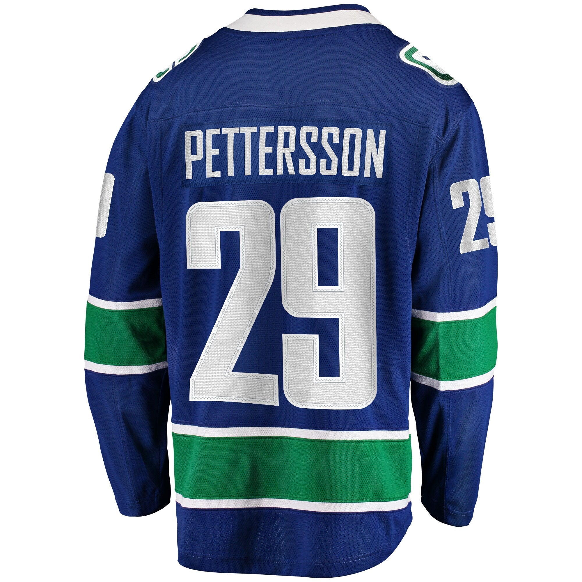 Vancouver Canucks Marcus Pettersson Fanatics Blue Home Breakaway Jersey