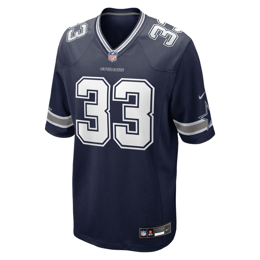 Dallas Cowboys Javonte Williams Nike Navy Team Game Jersey