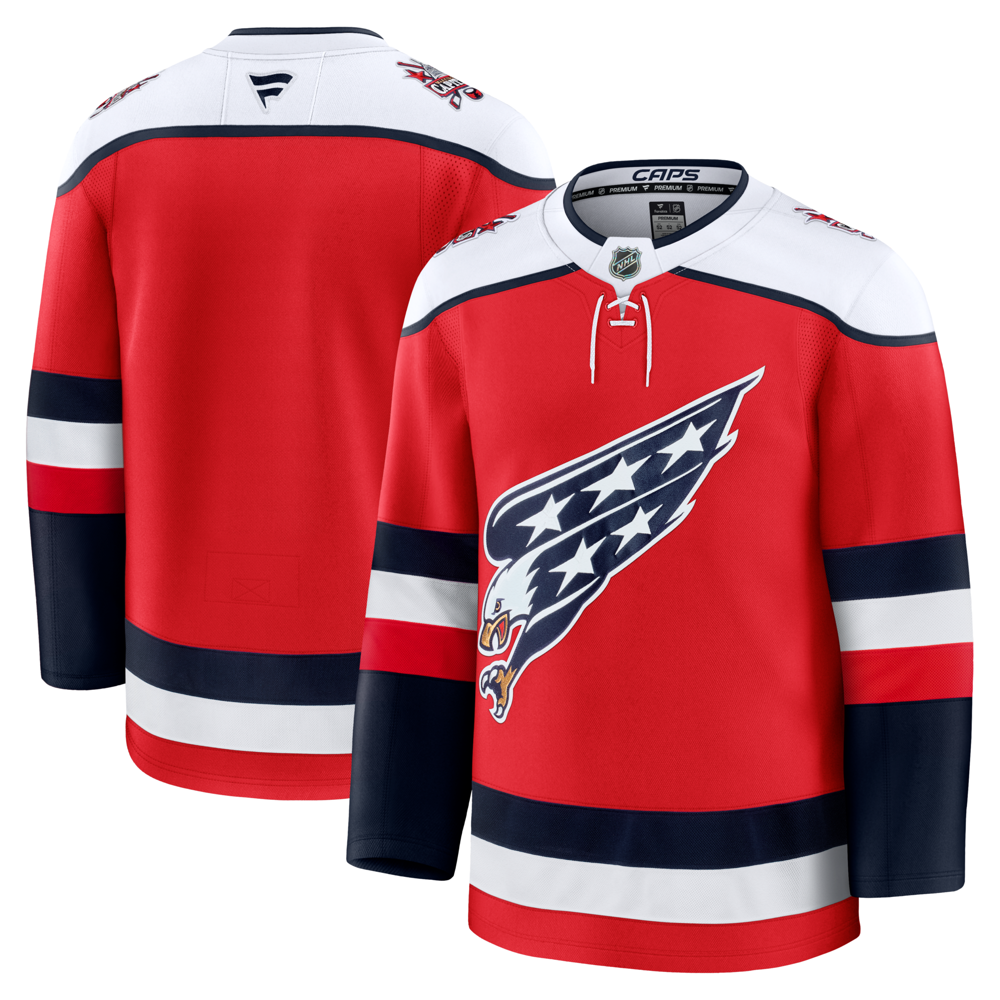 Washington Capitals Fanatics Red Alternate Premium Jersey