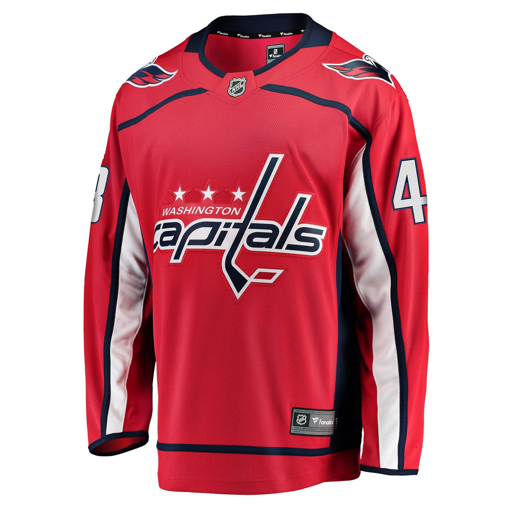 Washington Capitals Logan Thompson Fanatics Red Home Premier Breakaway Player Jersey