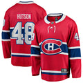 Montreal Canadiens Lane Hutson Fanatics Red Home Breakaway Jersey