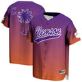 GameDay Greats Purple/Orange Clemson Tigers Lightweight Baseball Jersey