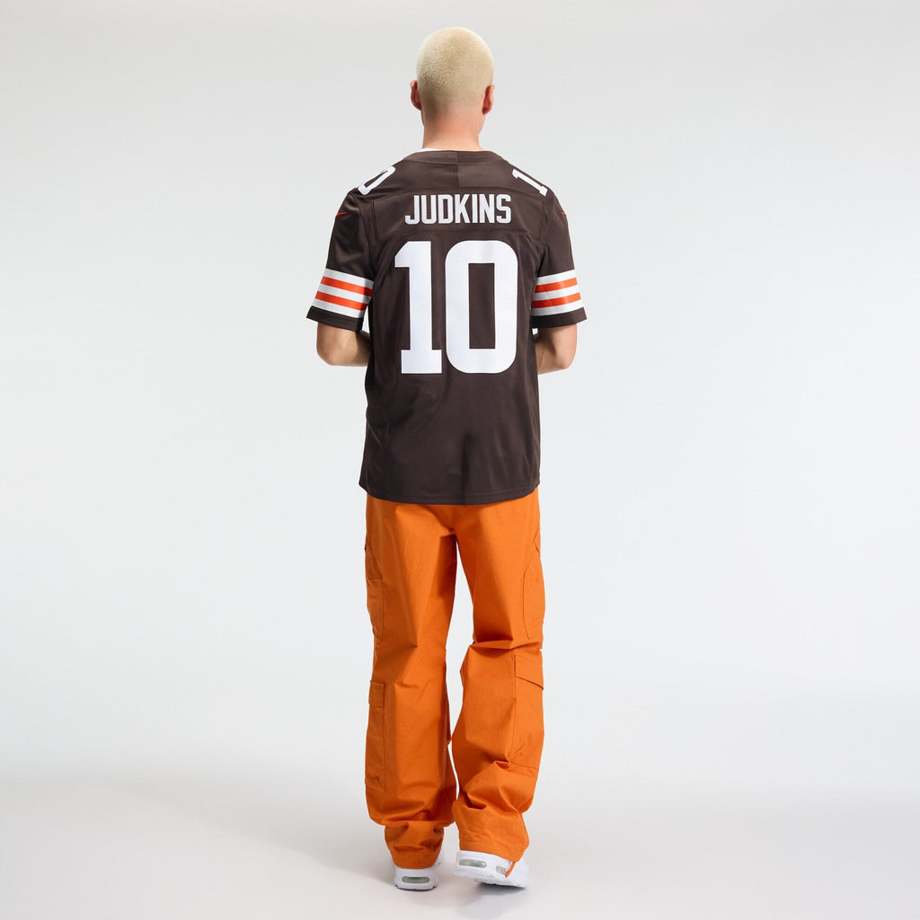 Cleveland Browns Quinshon Judkins Nike Brown Team Vapor F.U.S.E. Stitched Limited Jersey