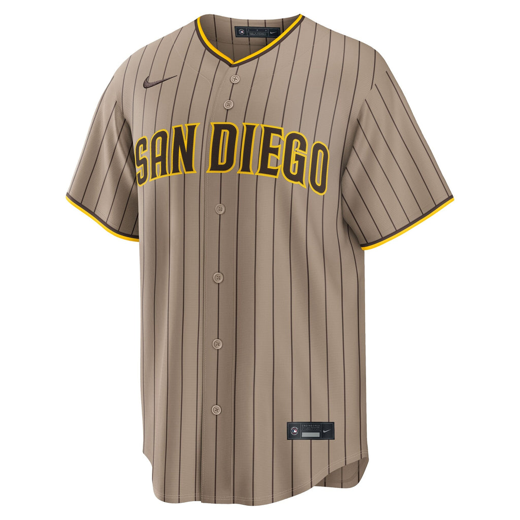 San Diego Padres Jackson Merrill Nike Sand Alternate Replica Jersey
