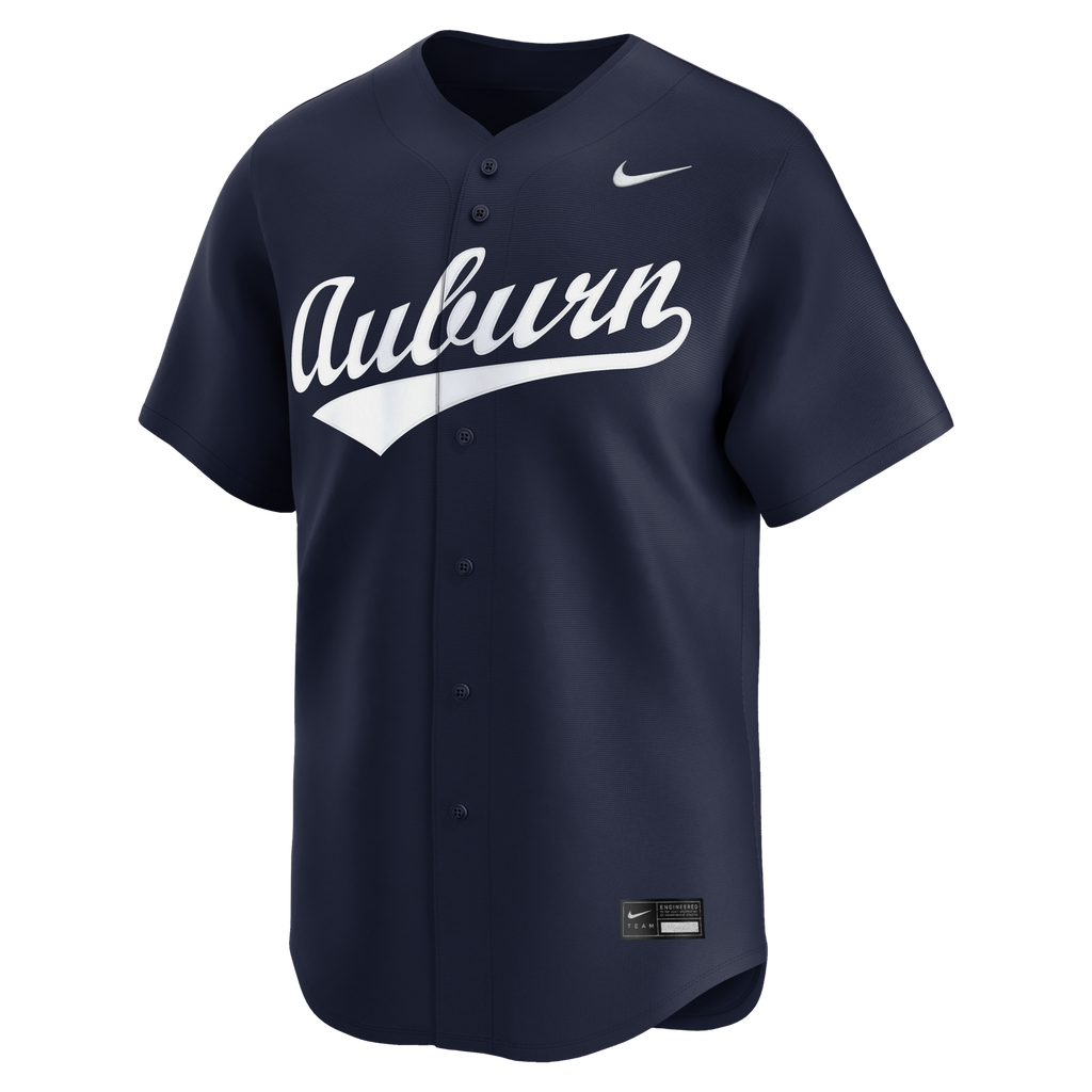 Nike Navy Auburn Tigers Alternate Limited Baseball Jersey