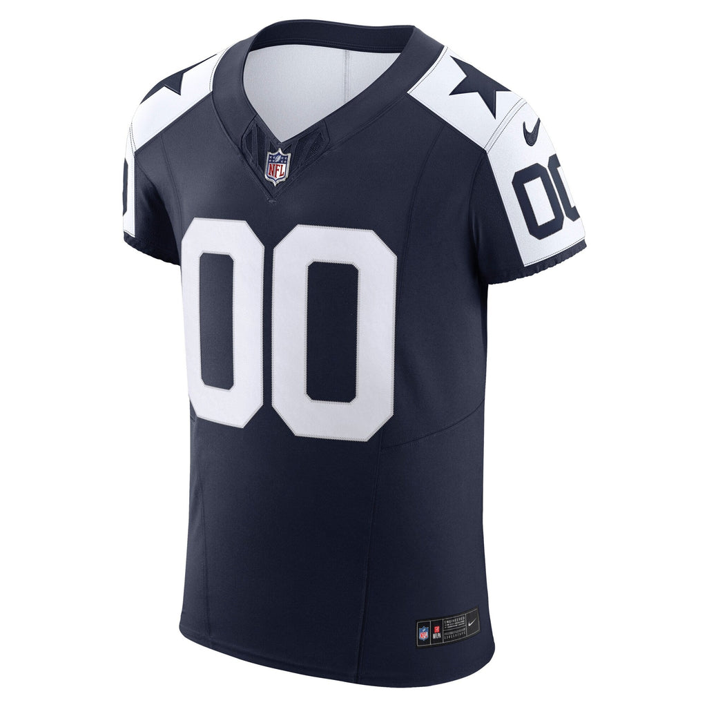 Dallas Cowboys Nike Navy Vapor F.U.S.E. Elite Custom Jersey