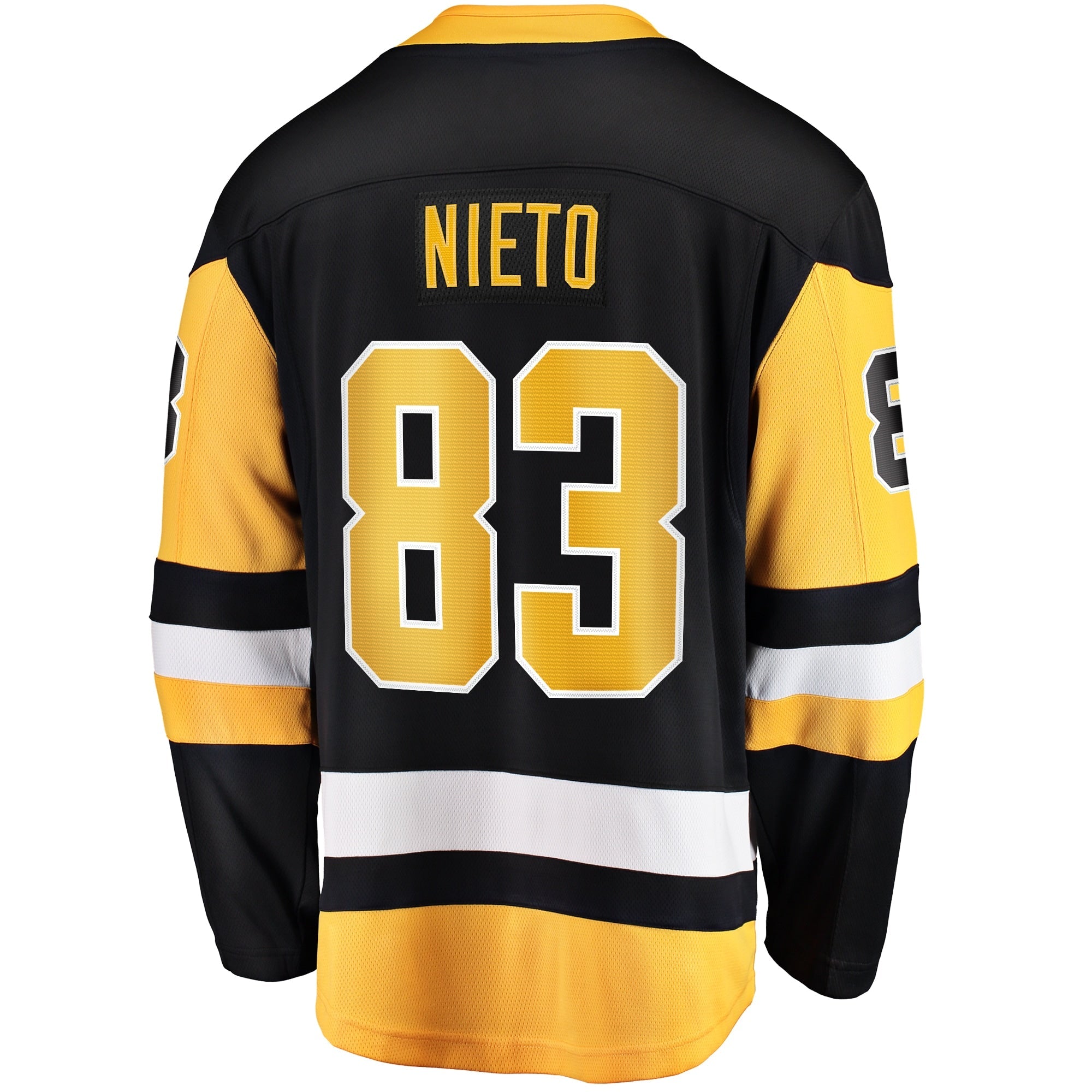 Pittsburgh Penguins Matt Nieto Fanatics Black Home Breakaway Jersey