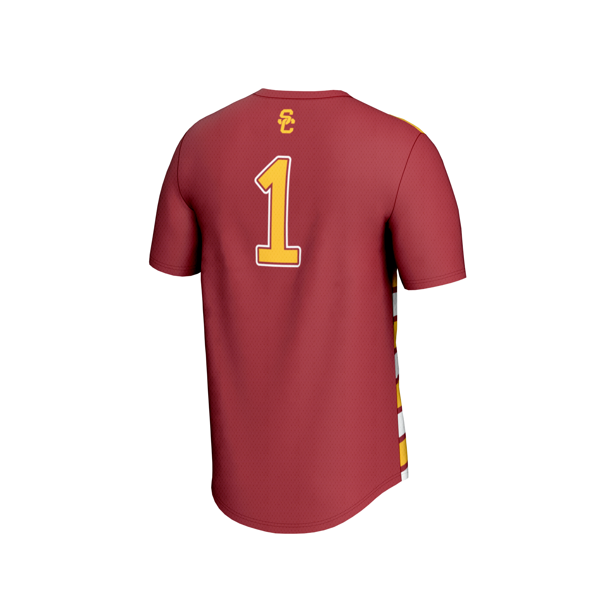 GameDay Greats #1 Cardinal USC Trojans Lightweight Soccer Fashion Jersey