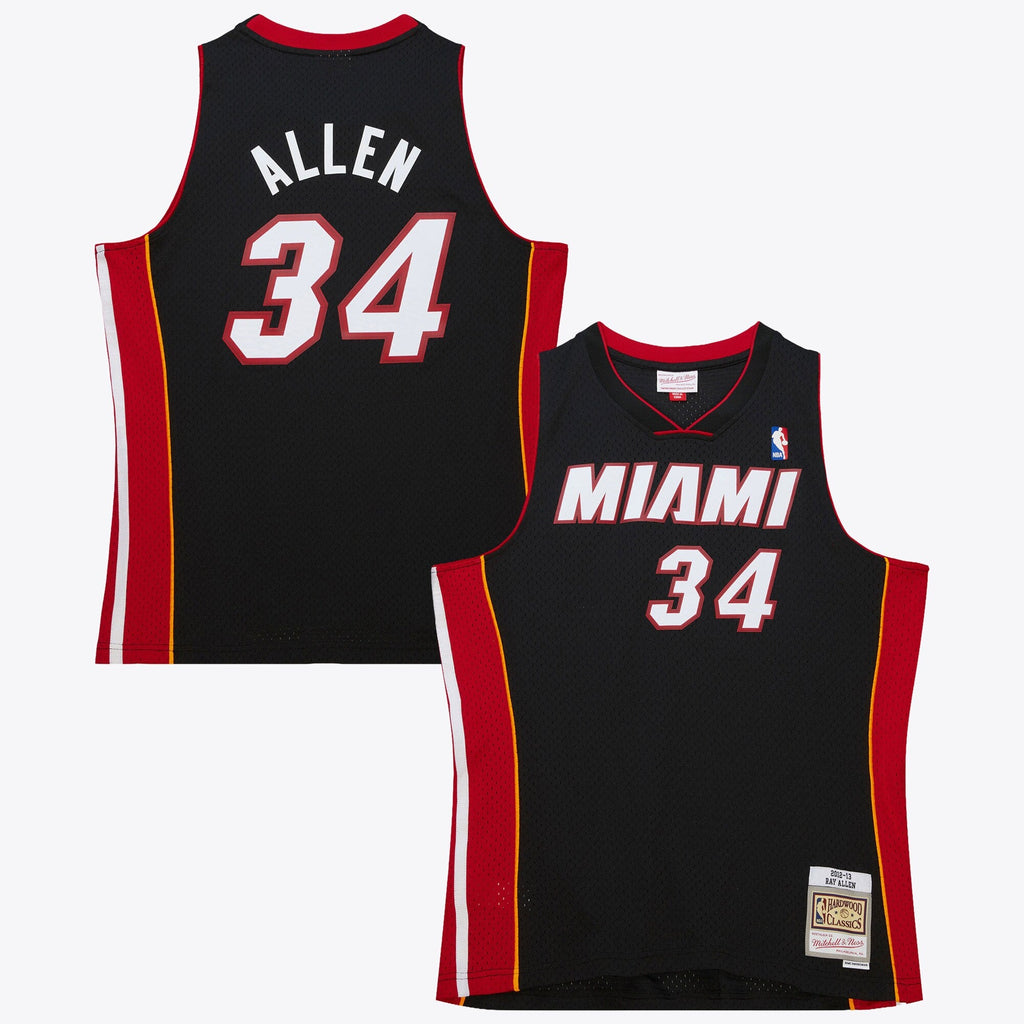 Miami Heat Mitchell & Ness Ray Allen 2012 Authentic Jersey - Black