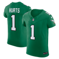 Philadelphia Eagles Jalen Hurts Nike Kelly Green Alternate Vapor F.U.S.E. Elite Jersey