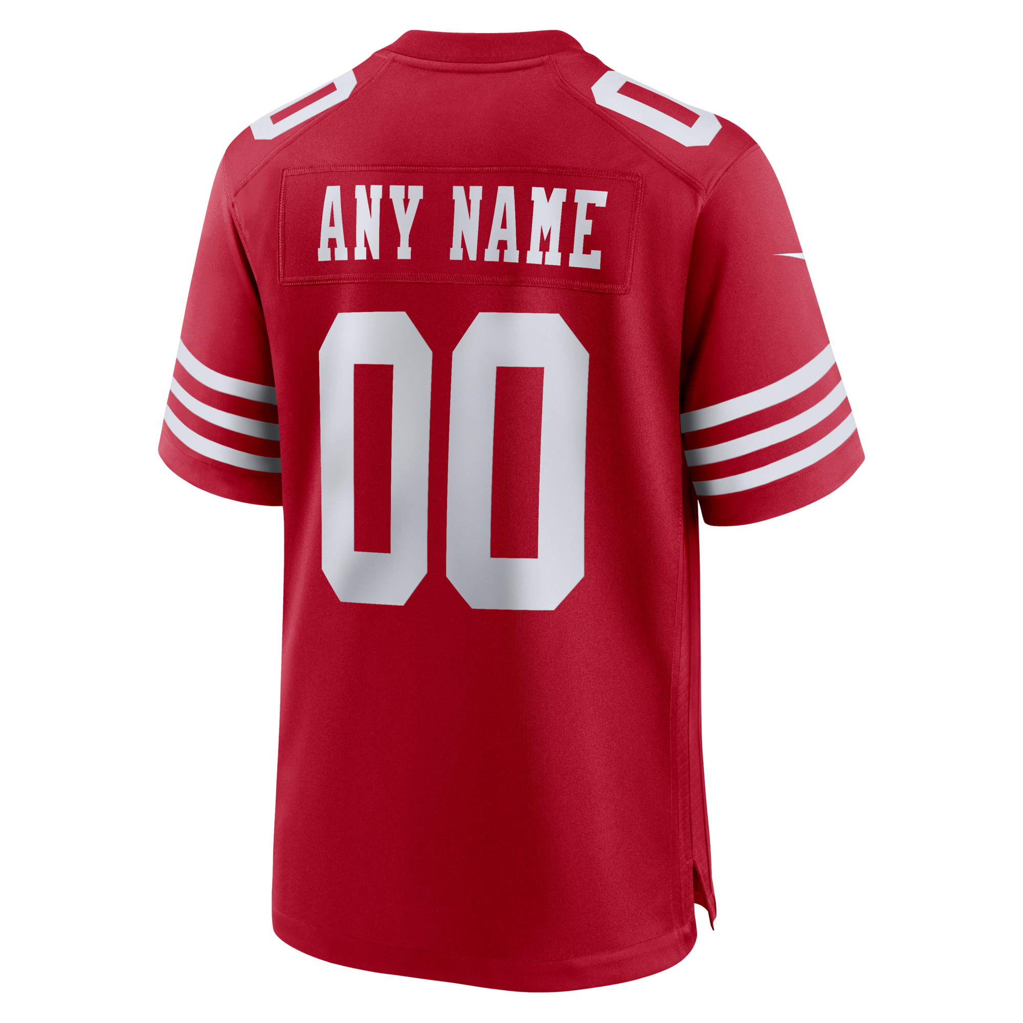 San Francisco 49ers Nike Scarlet Custom Jersey
