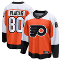 Philadelphia Flyers Dan Vladar Fanatics Orange Home Breakaway Jersey