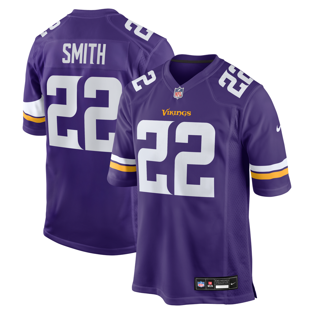 Minnesota Vikings Harrison Smith Nike Purple Game Jersey