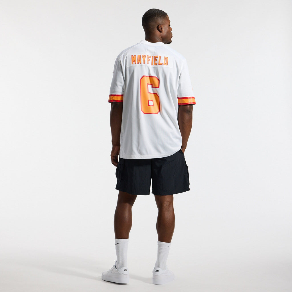 '76 Tampa Bay Buccaneers Baker Mayfield Nike White Player Game Jersey