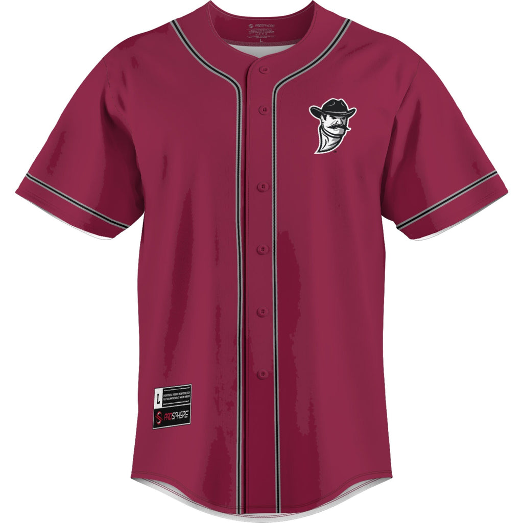 GameDay Greats Crimson New Mexico State Aggies Lightweight Baseball Jersey